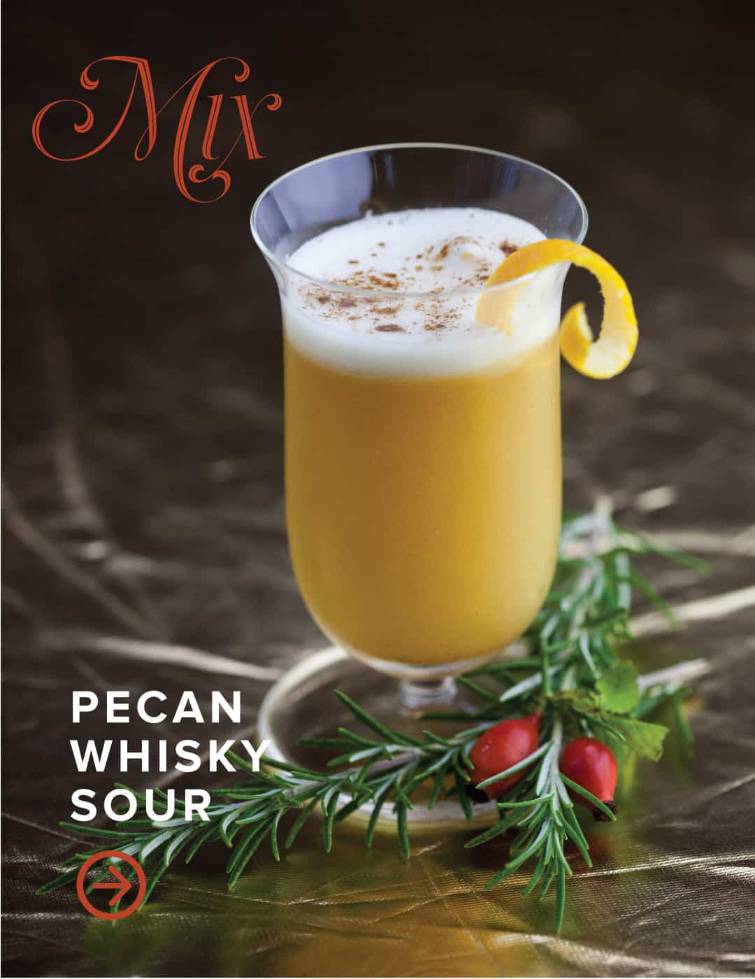Pecan Whisky Sour